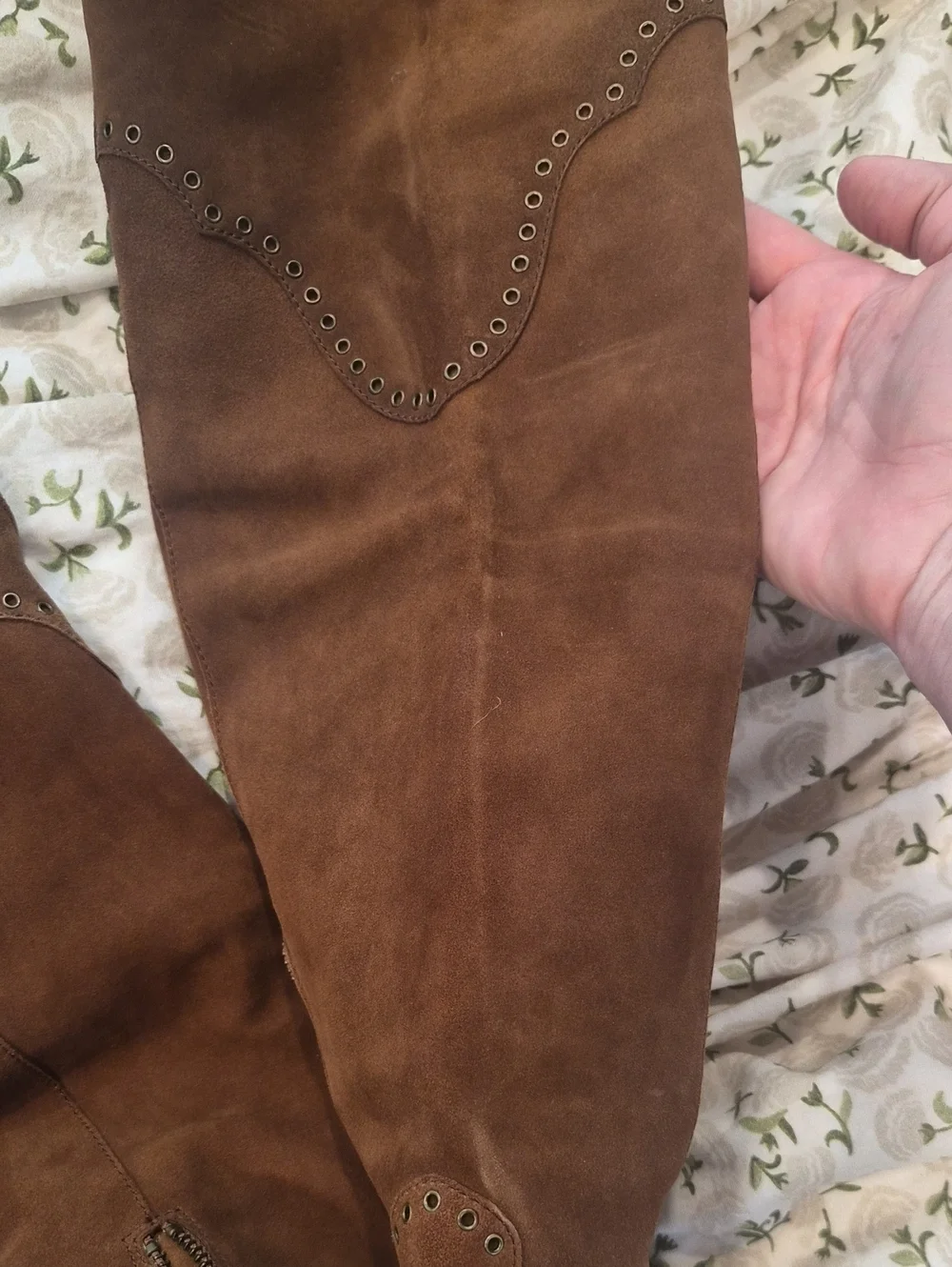Frye Ray Grommet Over The Knee Boots, Size 10
